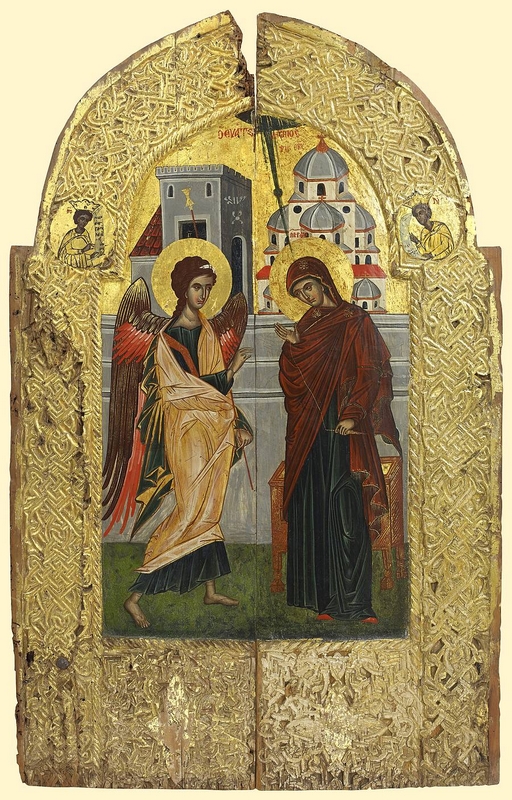 Ο Ευαγγελισμός της Θεοτόκου, 16ος αι., Ιδιωτική συλλογή